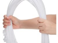 Hi-Plasst 100pcs 20 Inch Nylon Cable Ties (500mm x 4.8mm) – Heavy Duty Self-Locking Zip Tie for Wire Management, Garden, Office, Garage & DIY Use – UV Resistant, Durable Fasteners