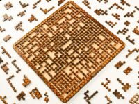 Honeycomb Fractal Puzzle for Kids Age 6 to 12 Year Old I Wooden Puzle Game I Fun & Challenging Brain Teaser Toy for Kids