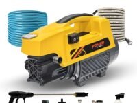 IBELL YO1800 High Pressure Washer, 1800W Induction Motor, 120 Bar Car Washer High Pressure Gun, 6.5 L/Min Flow, 8M Hose, Portable Pressure Washer for Car, Bike, Home & Outdoor Cleaning