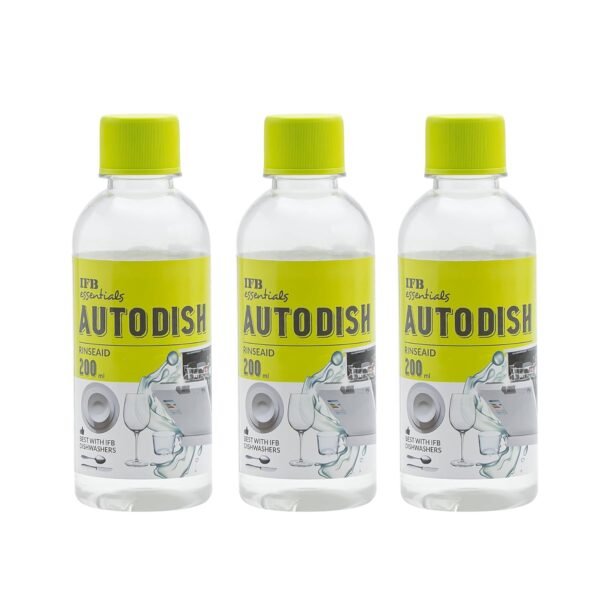 IFB essentials Dishwasher Autodish Rinse Aid (Pack of 3*200ml)