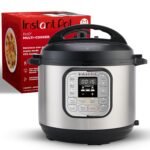 Instant Pot Duo 3QT (2.8L) 7-in-1 Electric Pressure Cooker, Multi Pot, SS304 Stainless Steel Inner Pot, Slow Cook, Rice Cooker, Steamer, Sauté, Yogurt Maker & Keep Warm, 11 Customizable programs, 230V