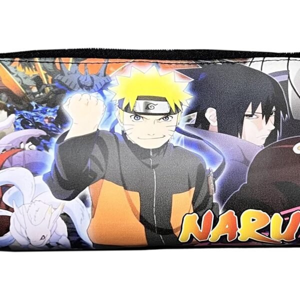 JIADA Naruto Anime Theme Pencil Stationery Pouch-1 Pcs, Multi Color, Kids