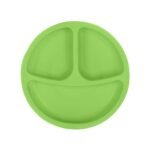 KARP Baby Suction Plates for Toddler Plates - Silicone Divided Design, BPA Free, Microwave & Dishwasher Safe (Assorted Color)
