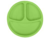 KARP Baby Suction Plates for Toddler Plates - Silicone Divided Design, BPA Free, Microwave & Dishwasher Safe (Assorted Color)