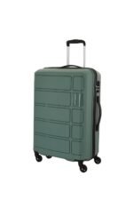 Kamiliant American Tourister Medium Polypropylene (Pp) Kam Harrier 360 Degree Sp68Cm Suitcase/Hard 4 Spinner Wheels Trolley Bag, Slt.Gry, Grey