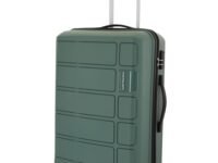 Kamiliant American Tourister Medium Polypropylene (Pp) Kam Harrier 360 Degree Sp68Cm Suitcase/Hard 4 Spinner Wheels Trolley Bag, Slt.Gry, Grey