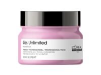 L'Oréal Professionnel Liss Unlimited Mask for Frizzy & Unruly Hair - 250ml | Intensive Smoothing Mask for Frizz-Control | Enriched with Pro-Keratin | Increases Softness & Shine