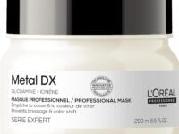 L’Oréal Professionnel Metal DX Anti-Deposit Protector Hair Mask - 250ml | Professional Mask for Less Breakage, Get Strong & Shiny Hair | With Glicoamine | For Men & Women