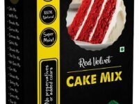 La Casa Gelato Red Velvet Eggless Cake Mix, 300 gm