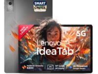 Lenovo Idea Tab Smartchoice | Wi-Fi + 5G |11" Display, 2.5K Resolution, 90Hz Refresh|8GB RAM, 256GB ROM| MediaTek Dimensity 6300| 7040mAh|4 Speakers| USB-C| Luna Grey