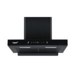 Livpure Fenix 60 Cm 1400 m3/hr T-Shape | Filterless Auto Clean Kitchen Chimney with Oil collector |10 Year Warranty On Motor (2 Year Comprehensive) by Livpure, (Touch & Gesture Control, Black)