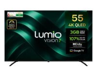 Lumio Vision 7 139 cm (55 inches) 4K Ultra-HD Smart QLED Google TV FTW3-ADSG