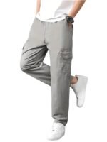 Lymio Cargo for Men || Cotton Cargo Pant || Drawstring Waist Pant (Also Available in Plus Sizes) (26-29)