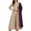 MOKOSH Women's Silk Embroidered Kurta Pant Dupatta Set (DM-474)