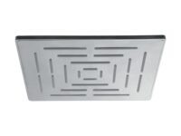 Marcoware Stainless Steel Heavy duty Maze Square Overhead Shower 8 x 8 Inches rain shower head for bathroom Without Arm, Chrome, Polished Finish