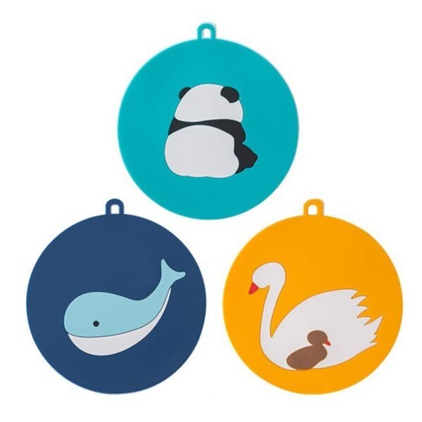 Mockery PVC Pot Holders Non-Slip Trivet Mat Heat Resistant Multipurpose Holder Large PVC Pot Holders, PVC Carved Trivets Mats PVC Pot Holder Tablemat (Random Pattern, Set of 6)