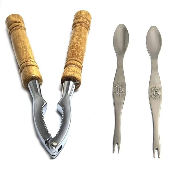Multipurpose Crackers, Shell Fish, Lobster Crab Cutter & Nutcracker (3pcs Set) 7inch
