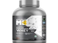 MuscleBlaze Biozyme Performance Whey Protein Powder, Rich Chocolate (1.75kg / 3.85lbs) | 25g Protein Per Scoop | Clinically Tested 50% Higher Protein Absorption