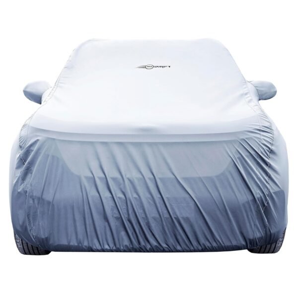 NEODRIFT 'SilverTech' Car Cover for Toyota Innova (100% Water-Resistant, All Weather Protection, Tailored Fit, Precision-Fit & Breathable Fabric) (Colour: Silver)