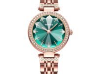 NIBOSI Women Stainless Steel Watches Analog Rose Gold Band and Square Dial Women's Watch for Girls&Miss&Ladies Diamond Studded with Stylish Watches Waterproof