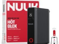 NUUK HÖT BLOX Smart OFR | Free Storage Bag | Remote Control & Smart App | Up to 20% Energy Savings | 30% Faster Heating | 11 M-Shaped Fins | 2200W Power | 4 Heat Modes | Oil Heater For Home