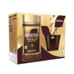 Nescafe Gold Instant Coffee Powder | Premium Imported Coffee | Freeze Dried | Rich & Smooth Taste | with Free Signature Mug | 200g, Jar