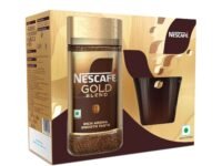 Nescafe Gold Instant Coffee Powder | Premium Imported Coffee | Freeze Dried | Rich & Smooth Taste | with Free Signature Mug | 200g, Jar