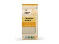 Organic Tattva Besan 500 gms | Finely Ground Gram Flour from Chana Dal | Gluten-Free Powder for Everyday Cooking, Baking & Traditional Indian Besan Recipes