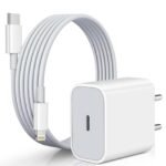 [Original] 20W Type-C Fast Charger Adapter & Cable Compatible with iPhone 14/14 Pro/14 Pro Max/13/13 Pro/13 Pro Max/12/11/XR/XS/X/8 Series., White by APFEN®