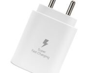 [Original] 25W Type-C Fast Charger Adapter Compatible with Samsung Galaxy S25,S24, S23,S22,S21,S20/Ultra/Fe, A55, M35, M15, M56, M05, M06, A15, A14, A35, F15. S/F/M/A/Z Series., White by APFEN®