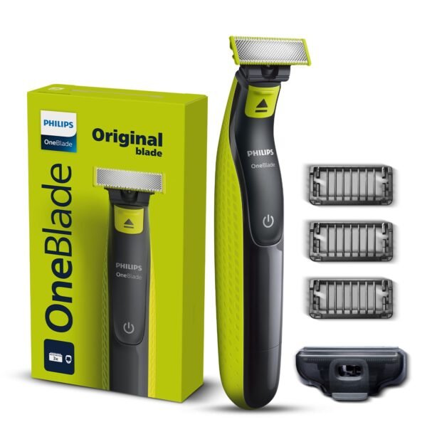 Philips OneBlade Turbo2X Hybrid Trim, Edge, Shave | Perfected for Skin Comfort | Trimmer Men Beard | Suits all skin types & beard thickness, Wet & Dry Use | Electric Trimmer for Men | QP2724/10
