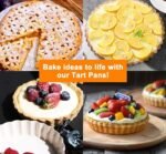 Pie, Tart, Quiche Pans Pie Dish Removable Bottom - 8 Inches