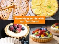 Pie, Tart, Quiche Pans Pie Dish Removable Bottom - 8 Inches