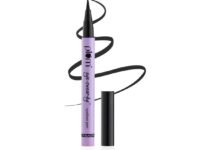Plum Eye-Swear-By Pencil Eyeliner Pen | Flexible Felt-Tip | Smudge-Proof | 100% Vegan & Cruelty Free | 01 Black, Semi Matte Finish