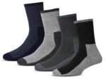 RC. ROYAL CLASS Woolen Socks For Men, Warm Winter Wear Thermal Socks, Pack of 4 Pairs, Free Size,Multicolored