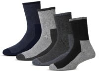 RC. ROYAL CLASS Woolen Socks For Men, Warm Winter Wear Thermal Socks, Pack of 4 Pairs, Free Size,Multicolored