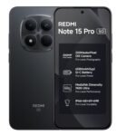 REDMI Note 15 Pro 5G (Carbon Black, 8GB+128GB) | 200MasterPixel OIS Camera | Dimensity 7400-Ultra | 17.3cm CrystalRes AMOLED Screen | IP66/68/69/69K | Mega 6580mAh Si/C Battery | 45W Fast Charging