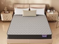 RESTOFIT Orthopedic Dual Comfort King Size Mattress 84x72x6 Inches | Medium Firm 6-Inch HR Foam Mattress for Back Support | Premium Cotton | 7-Year Warranty | Vacuum Packed Roll | Sleep Well Comfort