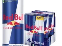 Red Bull Energy Drink, 250 ml, Pack of 4