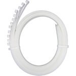 SCHOFIC Cable Zip Ties Heavy Duty 370 MM [Size 14.5 INCH], Ultra Strong Plastic [Polyamide] Wire Ties with 120 Pounds Tensile Strength, Nylon Tie Wraps with 7.6 MM Width (50, WHITE)