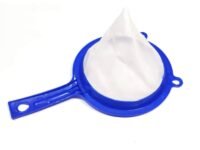 S.K Deep Net Milk Water Strainer/Plastic Multipurpose Water/Milk Strainer Sieve Water/Milk Chalni. Multi Color.Big Size 34 cm Width 21 cm