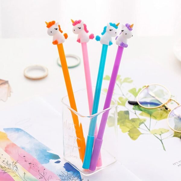 SV Traders Unicorn Dairy/Unicorn Stationary/School StaTionary Supply Set Of 6 Pcs-Unicorn Wiro Dairy+Unicorn Small Dairy With Pen+Unicorn Water Pen+Unicorn Pen+Pencil+Unicorn Keychain