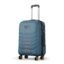 Safari Medium Crescent 8 Wheels 66cm Check-in Trolley Bag Hard Case Polycarbonate 360 Degree Wheeling System Luggage, Travel Bag, Suitcase for Travel, Trolley Bags for Travel, Ink Blue