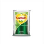 Saffola Tasty + Refined Cooking oil | Blended Rice bran & Corn oil | 50% More Oryzanol | 820 g Litre