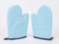 Sakoraware Cotton Padded Heat Proof Microwave Baking Oven Gloves Kitchen for Cooking, Oven Gloves Heat Proof, Set of 2, Baking Items (Blue)