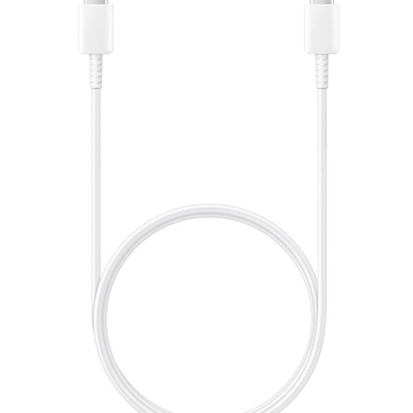 Samsung Type C To Type C,Mobile Data Charging Cable For Samsung Galaxy Superfast Power Cable A54/ A15/ A14/ A34/ A23/ F54/ F34/ F23/ F14/ M14/ M34/M33/S21 Fe/S22/S23/S23 Fe 5G/S24 (White),1M