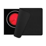 Silicone Stove Mat for Glass, Electric & Induction Stoves - 31x24in Protector Covers - Black