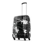 Skybags Medium Acrylonitrile Butadiene Styrene (Abs) Trooper Check-in Size Hard Luggage (65Cm) | Luggage Trolley with 4 Spinner Wheels and Resettable Combination Lock | Black