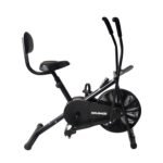 Sparnod SAB-05 Air Bike Exercise Cycle for Home Gym with Back Support | Full Body Workout – Arms & Legs Dual Action | Adjustable Resistance | 120 KG Maximum User Weight & 1-Year Warranty