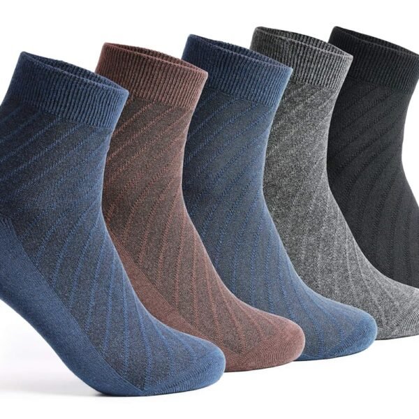 Supersox Ankle Socks for Men Combo, Made With Breathable, Anti Odour & Moisture Absorbent Combed Cotton with a Extra Durable Welt (Pack Of 5)